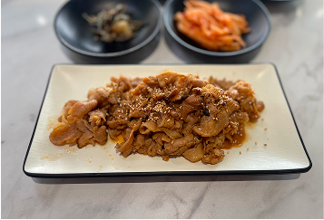 대표메뉴 - 곁들임 직화불고기 이미지