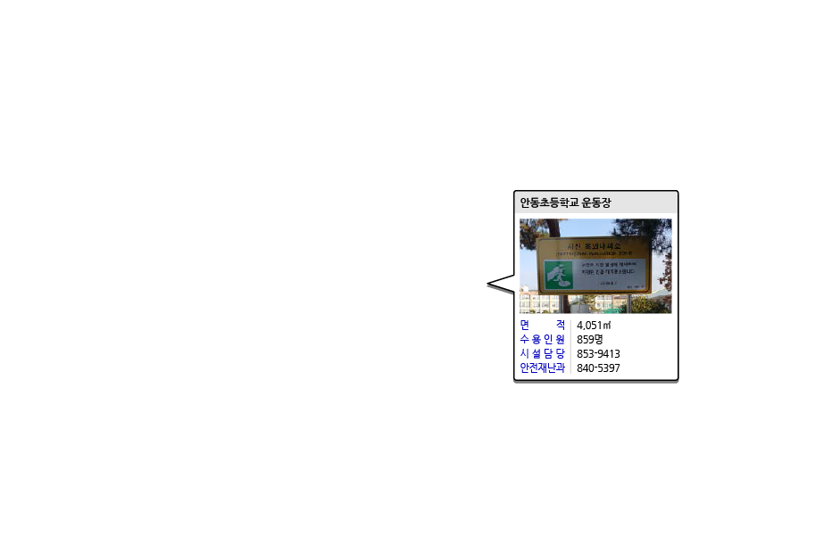 대피소 상세보기 정보