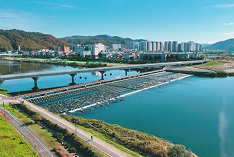 하늘에서 본 안동 중구동