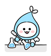 수질분석 캐릭터 이미지
